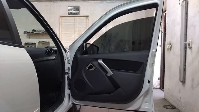 двойная тонировка на Lada Granta смотреть онлайн