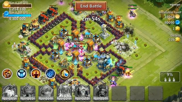 Jtisallbusiness Castle Clash Raiding Arena and Dungeon Game Play смотреть онлайн