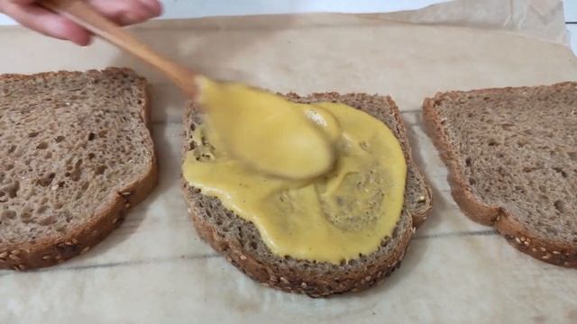 Горячий бутерброд с сыром тофу / быстрый завтрак смотреть онлайн