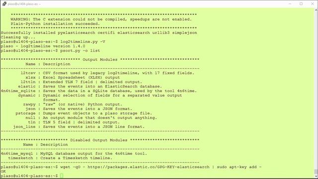How to install and use Plaso with Elasticsearch, Kibana and Logstash - Part 1 смотреть онлайн