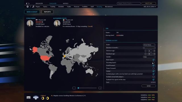 Pro Basketball Manager 2017 - Developed by Umix Studios & Cyanide смотреть онлайн