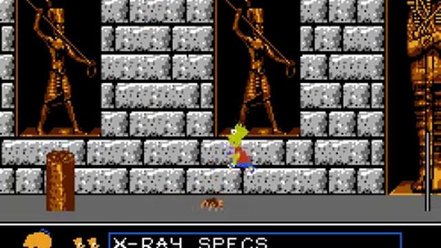 NES Longplay [663] The Simpsons:  Bart Vs The Space Mutants
