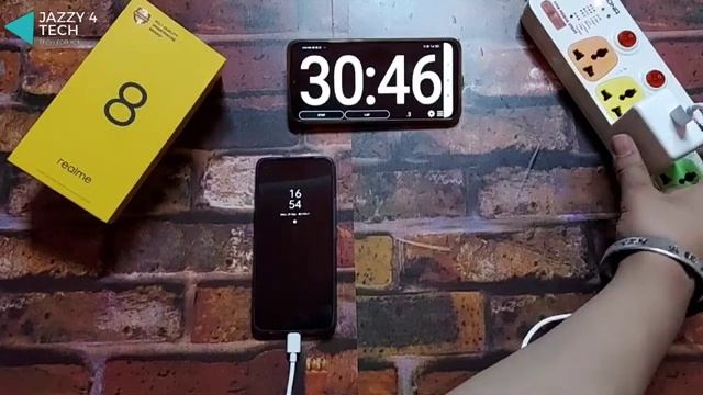 Realme 8 Full Charging Test from 0-100% : 5000mAh + 30w | Realme 8 Charging Test? смотреть онлайн