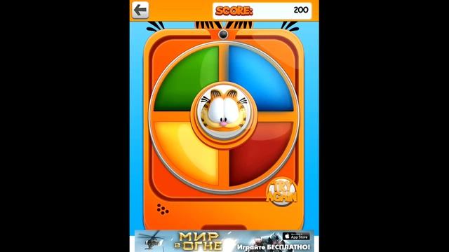 Говорящий кот Гарфилд! Talking Garfield HD! Прикол! Серия 6! Игра на iPhone! смотреть онлайн
