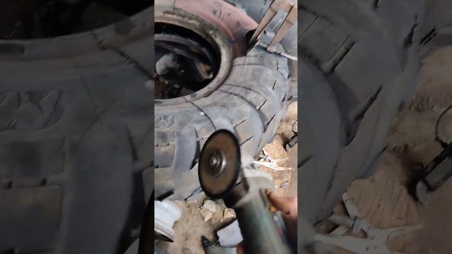 обдирка колёс газ 66 для вездехода. смотреть онлайн