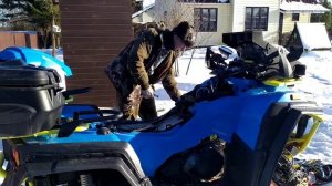 Обслуживание рулевого механизма РМ 800 duo eps | КВАДРОДВОР