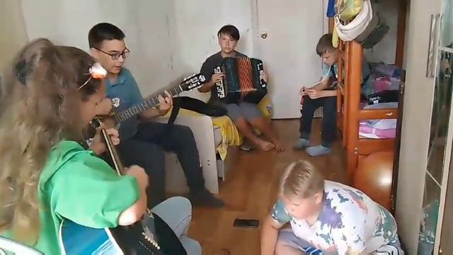 репетиция песни "голова пьяницы" группа 'самозванцы' смотреть онлайн