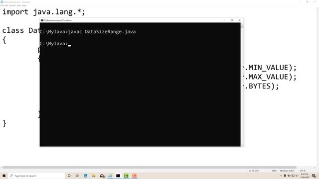 2.2. Check Size and Range of Data Types (Abdul Bari Java) смотреть онлайн