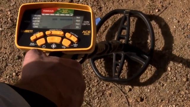 Металлоискатель Garrett ACE 400i смотреть онлайн