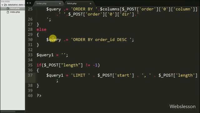 Date Range Search in Datatables using PHP Ajax смотреть онлайн