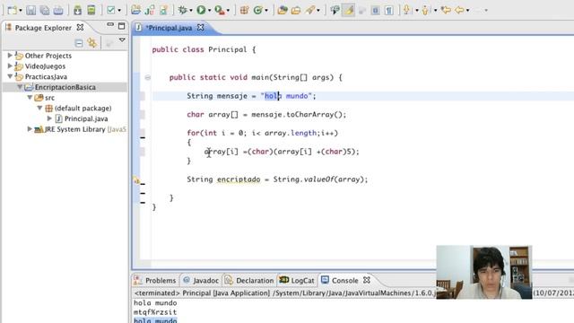 Tutorial encriptación basica para novatos(utilizando java) смотреть онлайн