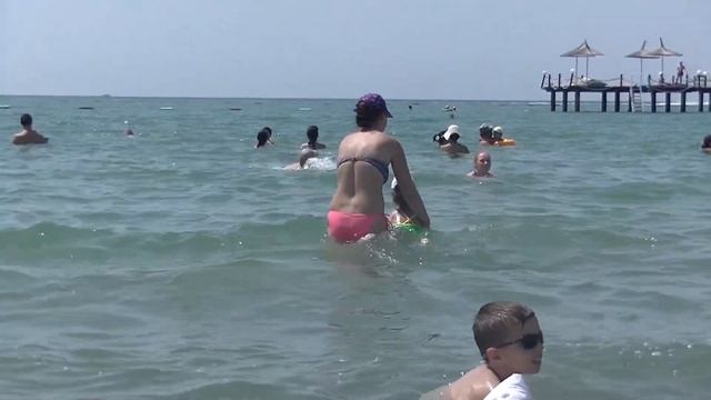 Отдых в Турции ЧАСТЬ ВТОРАЯ. Идем на море. Трещащие цикад. Учимся плавать. смотреть онлайн