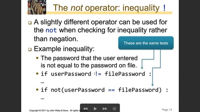 Python 101 - Session 5 - Decisions (Continued) смотреть онлайн