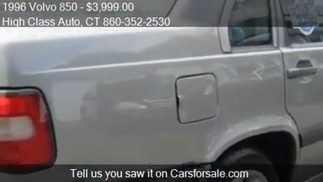 1996 Volvo 850 for sale in CANTON, CT 06019 at the High Clas смотреть онлайн