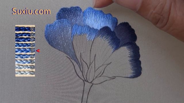 Cosmos Flower Episode2 |Hand embroidery「蘇州刺繡•格桑花」 смотреть онлайн
