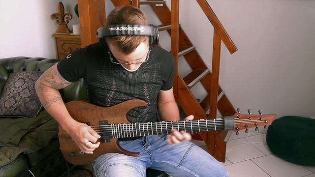 Hufschmid 7 string baritone - demo by Julien Lamarre ! смотреть онлайн