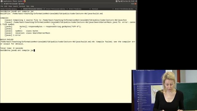 Information Retrieval WS 17/18, Lecture 6: Web Applications (Part 1) смотреть онлайн