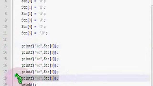 C Programming Tutorial 32 - Sting or Char array смотреть онлайн