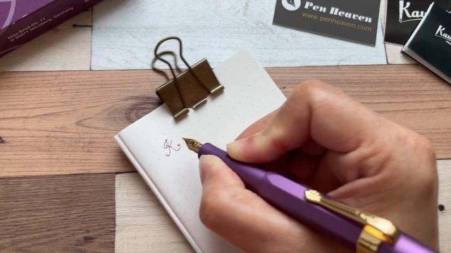 KAWECO VIBRANT VIOLET | Limited Edition | Fountain Pen | 2021| Pen Test | Sketch | смотреть онлайн