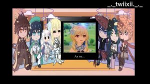 Реакция геншина на Люмин (как путешественницу) НЕ ОРИГ!