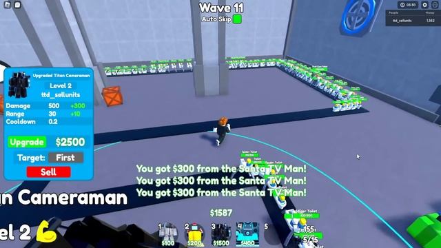 ✨Обзор На Реворк UPGRADED TITAN CAMERAMAN в Toilet Tower Defense Roblox! смотреть онлайн