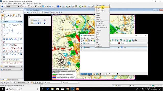 Microstation V8i - How to attach An Image смотреть онлайн