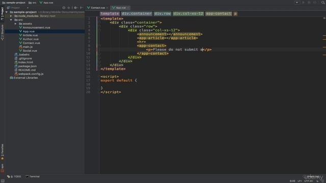 Vue.js 086 Slots смотреть онлайн