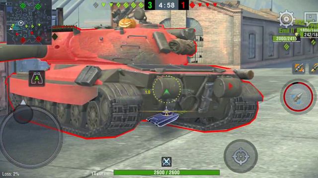 World of Tanks Blitz, танк Lewandowskiego, 1я Степень в День Рождения, уровень 10й. смотреть онлайн