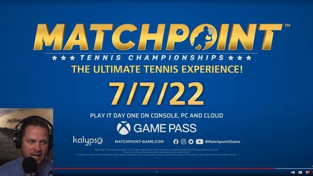 Matchpoint - Tennis Championships - Xbox Game Pass Trailer REACTION смотреть онлайн