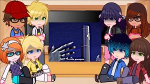 (1/2)Реакция Леди баг и Супер Кот на TikTok (ЛедиНуар)(опис)???