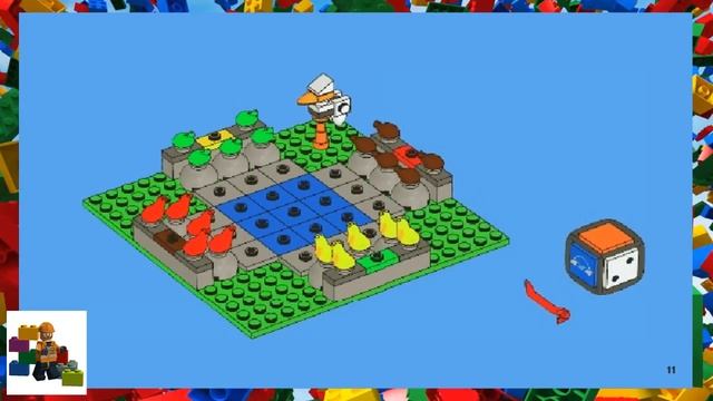 LEGO instructions - Games - 3854 - Frog Rush смотреть онлайн