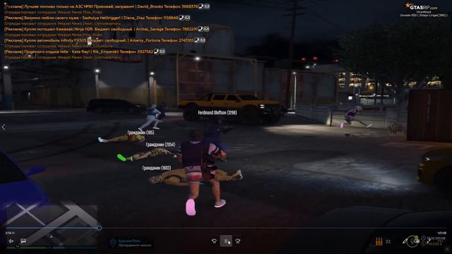 САМЫЙ ЛУЧШИЙ АДМИНИСТРАТОР НА ПРОЕКТЕ GTA5RP | ТУЛИМ ЖЕЛТУЮ ЗОНУ VAGOS | ДАЛИ ВАРН смотреть онлайн