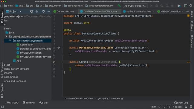 Software design patterns in Java - Abstract Factory Pattern смотреть онлайн