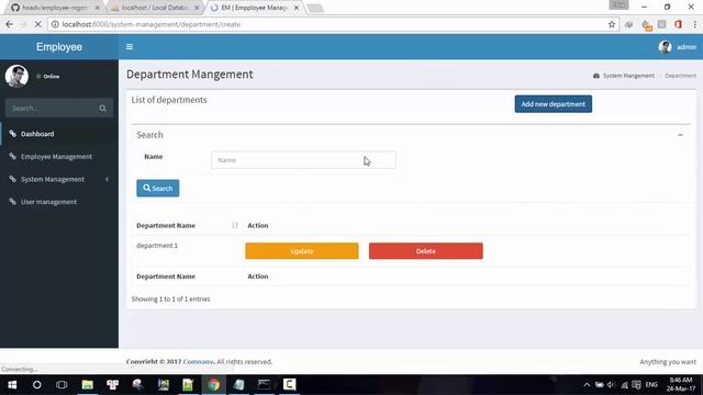 Build Employee Management System with Laravel 5.4 and Adminlte смотреть онлайн