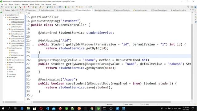 spring boot with mysql | spring boot application | microservices tutorial | Part 3 смотреть онлайн