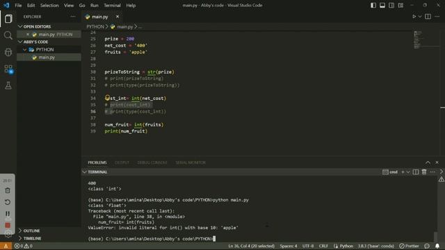 PYTHON FOR BEGIINERS (VARIABLES , STRING, NUMBERS ,COMMENT) смотреть онлайн