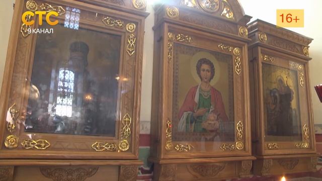 Мощи Пантелеймона целителя