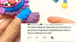 Как слепить МОПС ГУСЕНИЦА| Пи Джей из пластилина poppy play time