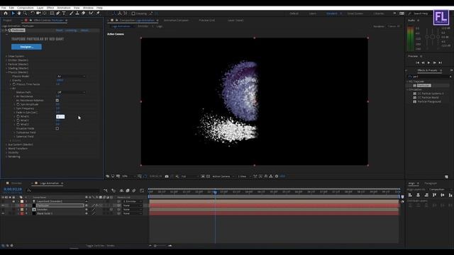 After Effects Tutorial: Particles Logo & Text Animation | Simple Way смотреть онлайн