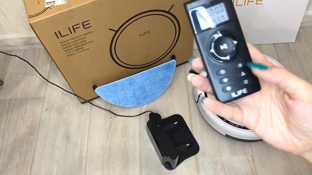Робот-Пылесос ILIFE V50 смотреть онлайн