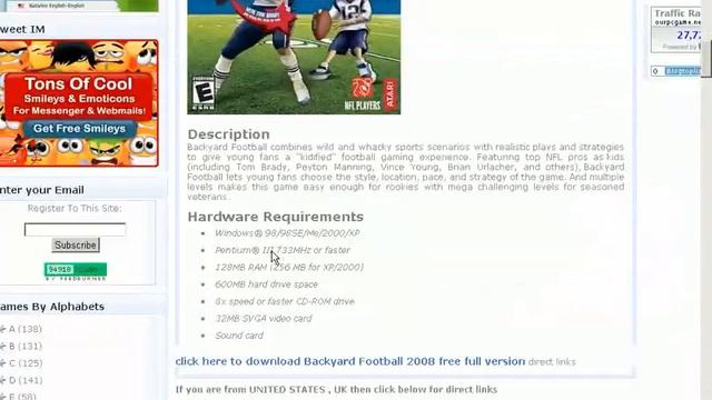 Backyard Football 2008 смотреть онлайн