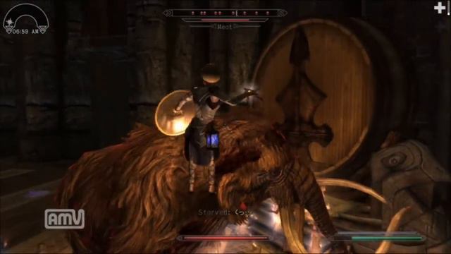 Skyrim無双(Invincible Battle) in "Spellblade" : Aerial attack test смотреть онлайн