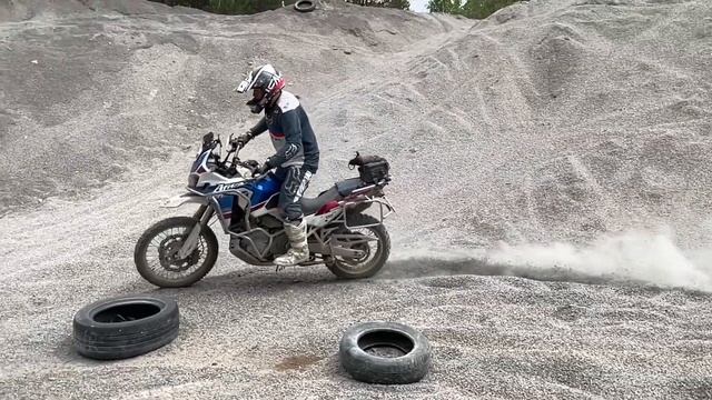 Riding In The Deep Grit With Honda Africa Twin CRF 1000L