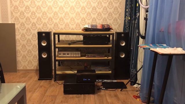Demon PMA-1315R + Denon N7 + Monitor Audio Silver 5i смотреть онлайн
