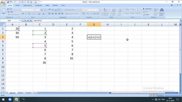 Sum Function in Excel смотреть онлайн