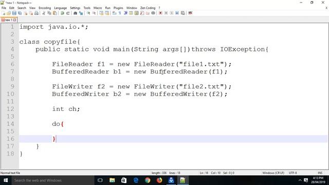 Copy file using file handling in java hindi 42 смотреть онлайн