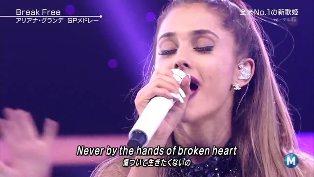 Ariana Grande Problem ,Break Free Live At Music Station Japan