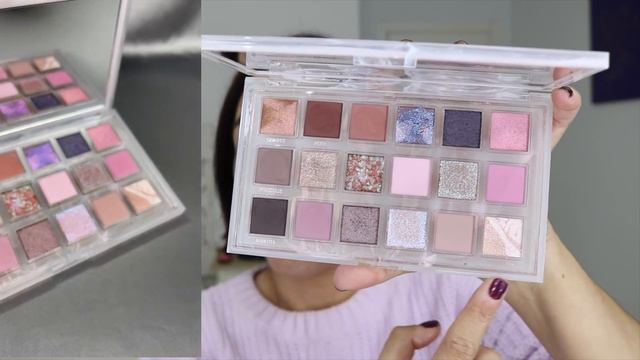 Rose Quartz de Huda Beauty swatches, reseña y demo 💖 смотреть онлайн