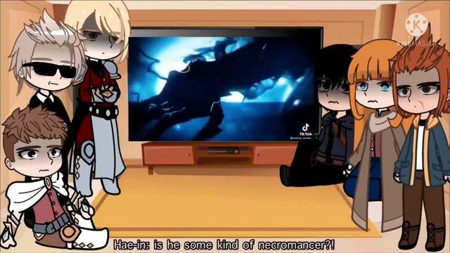 Solo leveling react to Sung Jin Woo смотреть онлайн