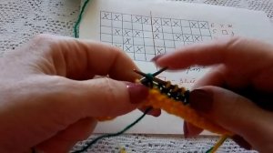 Ленивый жаккард спицами.